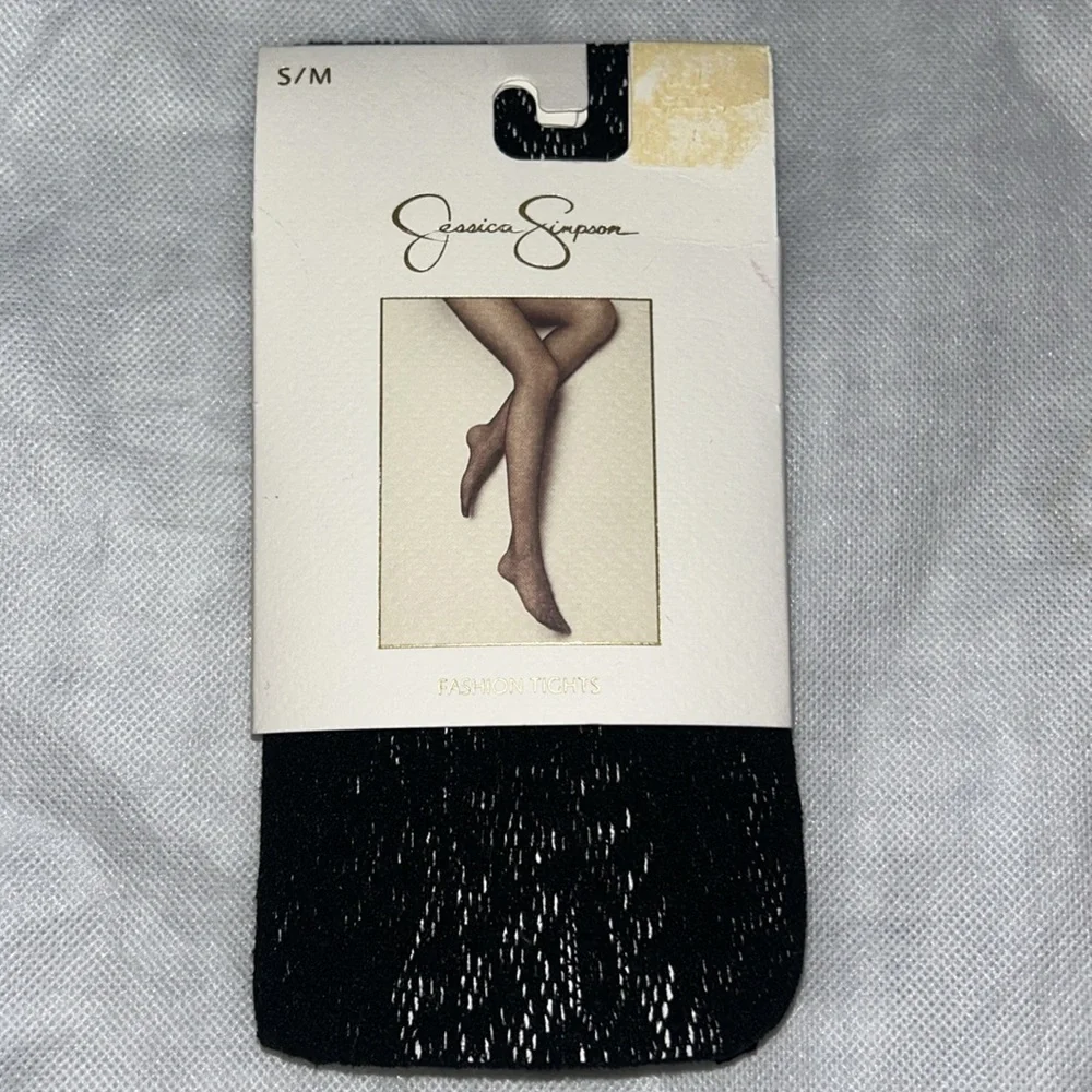 Lot of two black tights: Jessica Simpson and Apt 9